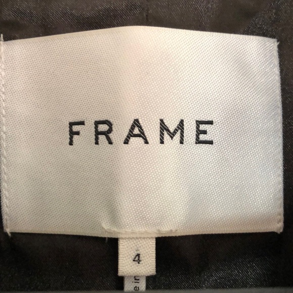 Frame Velvet/Cotton Blazer. Size 4. - Picture 3 of 7